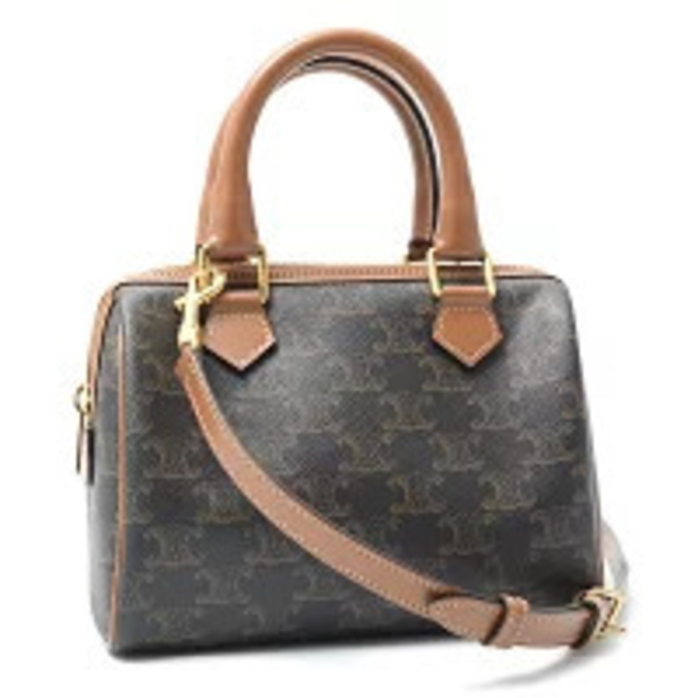 Celine Boston Shoulder Bag Triomphe - Picture 1 of 10